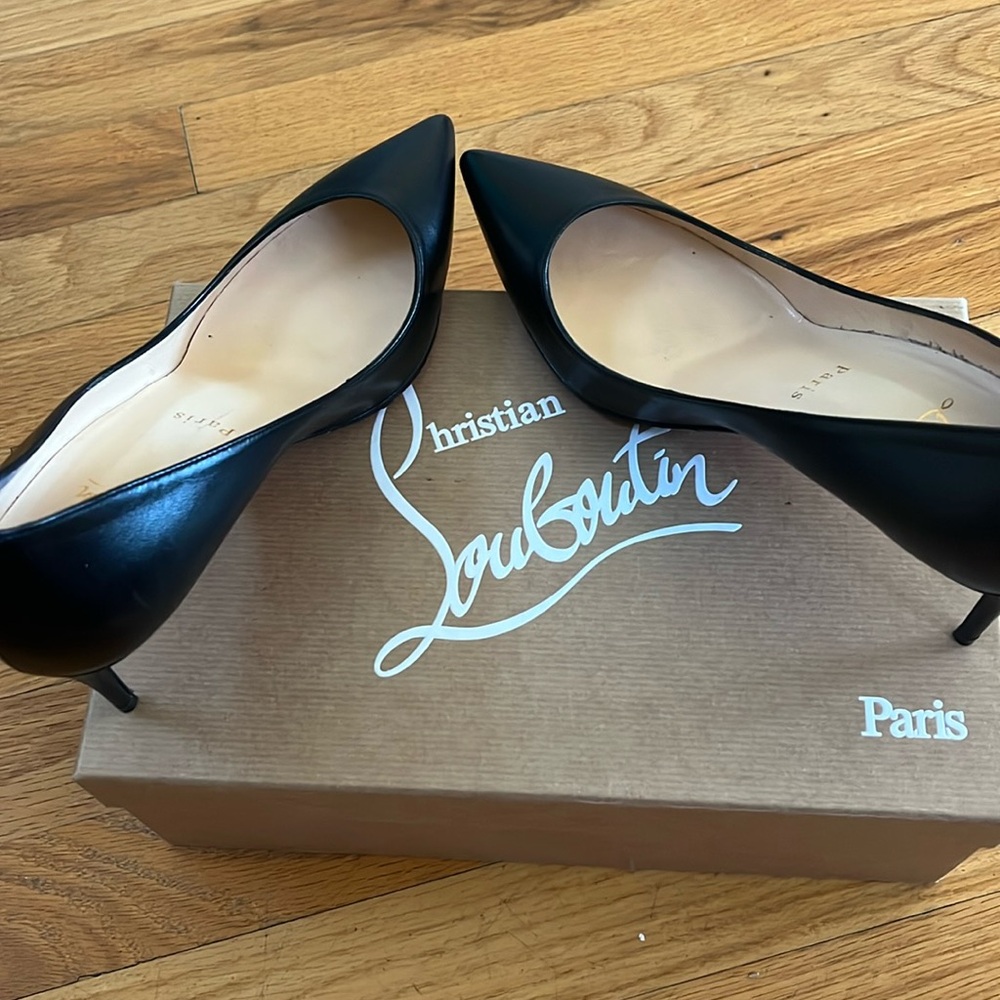 CHRISTIAN LOUBOUTIN
Sporty Kate Napa Red Sole Pumps 70mm heel